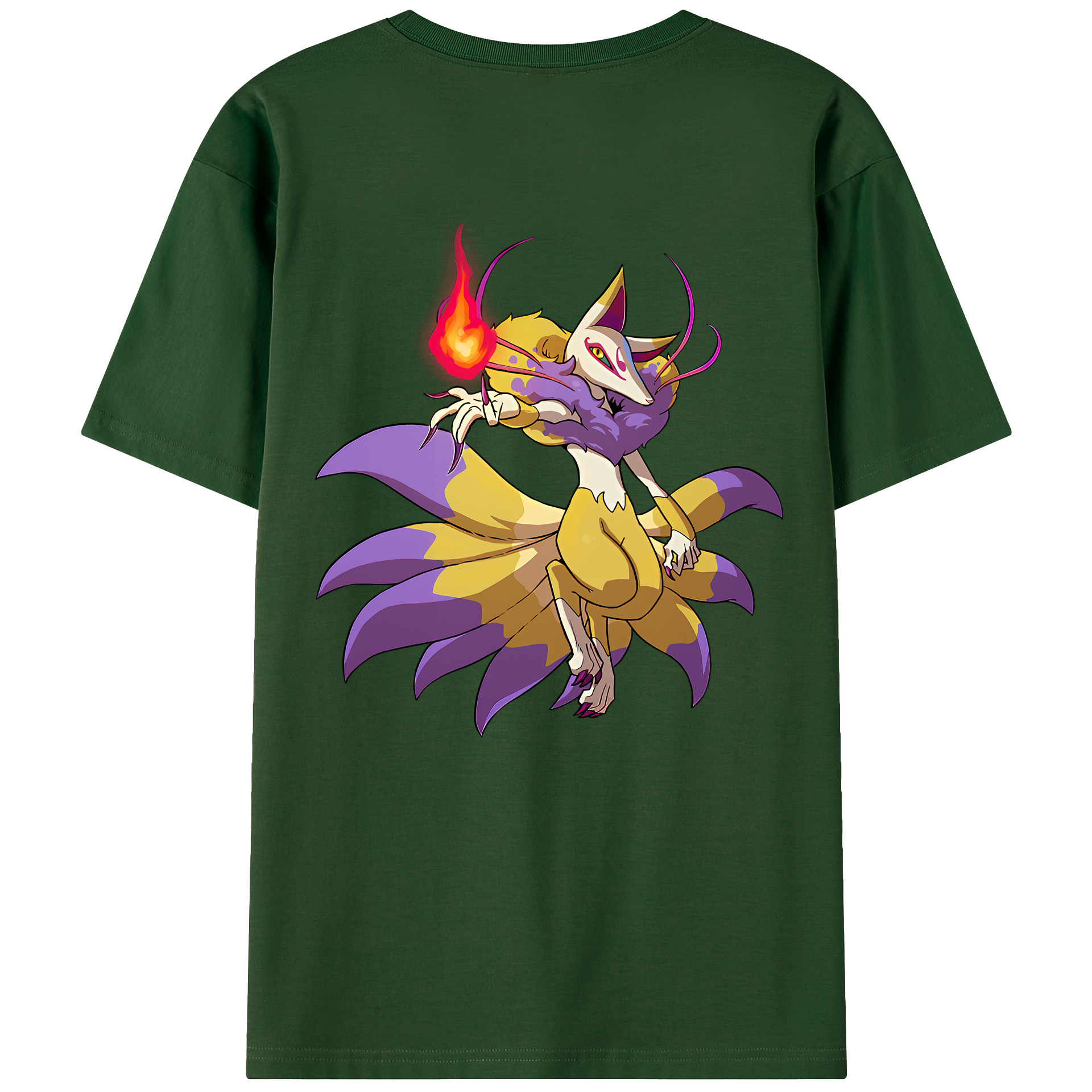 （画像用） 妖怪ウォッチ Yo-kai Watch 綿100％半袖Tシャツ（背面プリント）